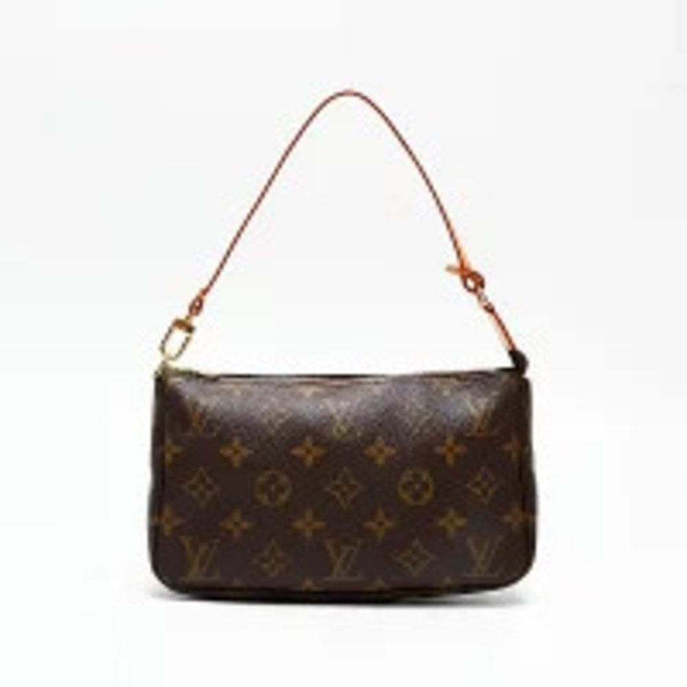 Louis Vuitton Monogram Pochette Accessoires Handbag Brown - Picture 2 of 12